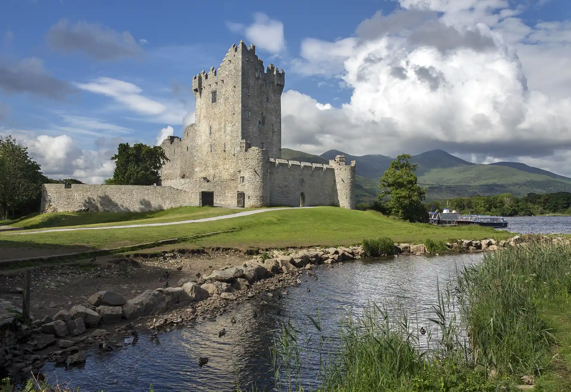 Ross Castle on the Lakes of Killarney